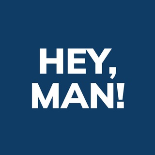 Логотип телеграм канала @heyman_krd — HEY , MAN !