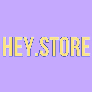 Логотип телеграм канала @heystore — HEY.STORE