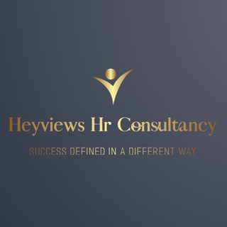 टेलीग्राम चैनल का लोगो heyviewshrconsultancy — HEYVIEWS HR CONSULTANCY CHANNEL
