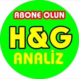 Telgraf kanalının logosu hganaliz — İddaa HG ANALİZ ⚽️🏀🏈⚾️🥎🎾