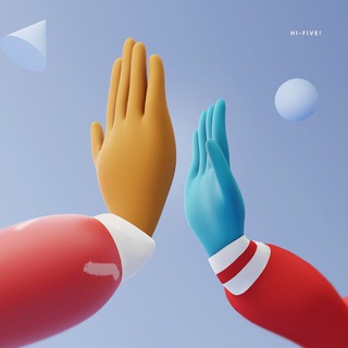 Логотип телеграм канала @hifiveagency — Hi Five Agency