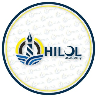 Telegram channel Hilol academy logo