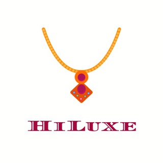 Логотип телеграм канала @hiluxe_ru — Элитная бижутерия HiLuxe