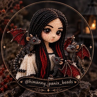 Логотип телеграм канала @himanny_panix_beads — ☠🫀𝙷𝙸𝙼𝙰𝙽𝙽𝚈 𝙿𝙰𝙽𝙸𝚇 𝙱𝙴𝙰𝙳𝚂🫀☠