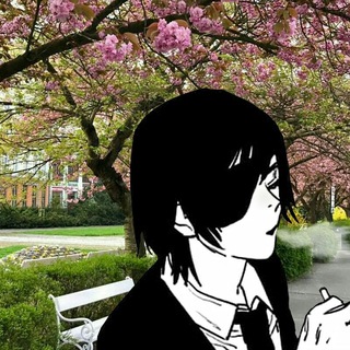 Логотип телеграм канала @himeno_cigarette — сигарета химено.