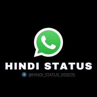 टेलीग्राम चैनल का लोगो hindi_status_videos — HINDI STATUS VIDEOS
