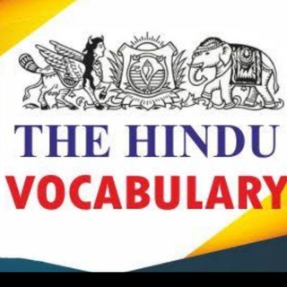 टेलीग्राम चैनल का लोगो hindii_2022 — THE HINDU VOCABULARY & ENGLISH GRAMMAR.....✍️
