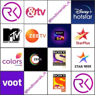 टेलीग्राम चैनल का लोगो hinditvserials_rk — Hindi Tv Serials • Hotstar • Star plus • Star Bharat • Zee5 • Zee tv • &tv • Sony liv • Sony tv • Sab tv • Voot • Colors Tv• MTV