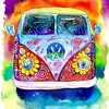 Логотип телеграм канала @hippie_communa — Хиппи Коммуна🌈 Hippie