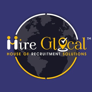 Logo of telegram channel hireglocal — Hire Glocal - House of Recruitment Solutions