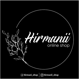 Логотип телеграм канала @hirmanii_shop — Hirmani shop 💜