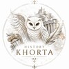 Логотип телеграм -каналу historykhorta — ✙ history khorta