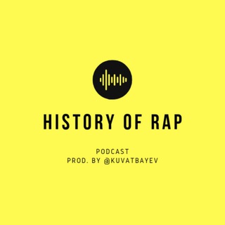 Логотип телеграм канала @historyofrappodcast — History of Rap podcast
