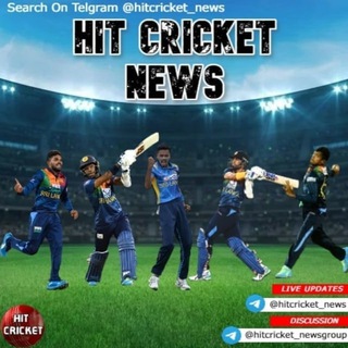 Telegram channel 🇱🇰 HIT CRICKET 🏏 - NEWS logo