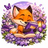 Логотип телеграм канала @hitrayalisa_blog — Хитрая лиса 🦊 Книжный блог