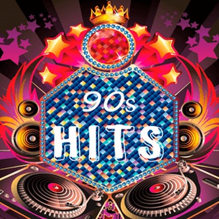 Логотип телеграм канала @hits_90s — 90's HITS 📀