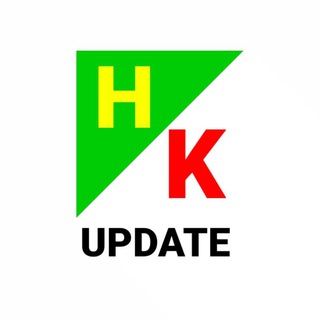 Logo saluran telegram hk_update — HK UPDATES (PSEB BOARD)