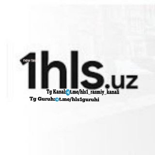 Telegram kanalining logotibi hls1_rasmiy_kanali — 1hls.uz Rasmiy 🇺🇿