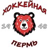 Логотип телеграм канала @hockey_perm59 — Хоккейная Пермь🧸