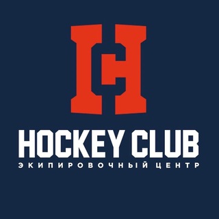 Логотип телеграм канала @hockeyclubru — HockeyClub.ru