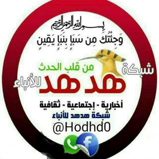 لوگوی کانال تلگرام hodhd0 — شبكة هدهد الإخبارية
