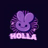 Логотип телеграм канала @hollapartyvrk — HOLLA PARTY 🚀