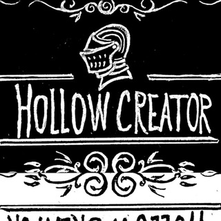 Логотип телеграм канала @hollow_creator — HOLLOW CREATOR | Авторские фэнтези фигурки из полимерной глины и ниток