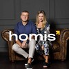 Логотип телеграм канала @homis_dubai — homis про недвижимость в ОАЭ