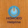 Logo saluran telegram homoeohelpline — HOMOEO Helpline🚨🚨🎯📚