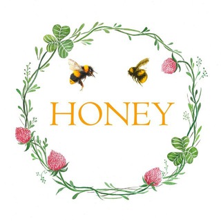 Логотип телеграм канала @honey_flowers_uz — Honey Flowers 💛🐝 Цветы Ташкент