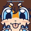 Логотип телеграм канала @honeymoon_monika — [Полу-рест] 💙 Honeymoon Monika art club 🧡