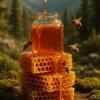 Логотип телеграм канала @honeymrk — Мёдная Лагуна Марковка🍯