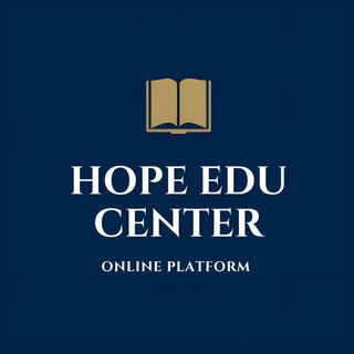 Telegram kanalining logotibi hope_edu_center — Hope Edu Center