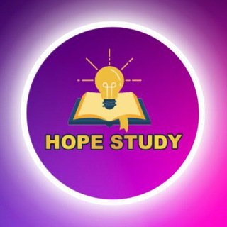 Telegram kanalining logotibi hope_study_official — Hope Study