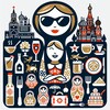 Логотип телеграм канала @horeca_moscow — HRC MOSCOW
