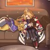 Логотип телеграм канала @hornikiska — Хорни киска