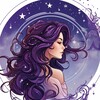 Логотип телеграм канала @horoseveryday — Гороскоп на сегодня 💜