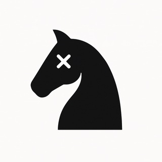Telgraf kanalının logosu horse_dead — кони дохнут 💀