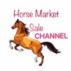 Логотип телеграм канала @horsemarketsale_channel — Horse Market Sale канал