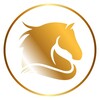 Логотип телеграм канала @horserental_moscow — Horse_rental_moscow. Аренда лошадей Москва и область.