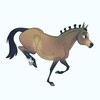 Логотип телеграм канала @horsetelegram — Лошади