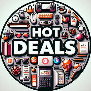 टेलीग्राम चैनल का लोगो hotdeals_us — Hot deals 🇺🇸