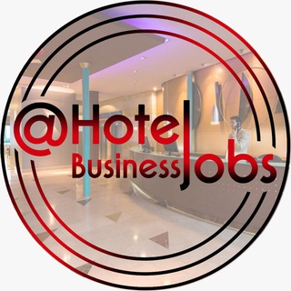Логотип телеграм канала @hotelbusinessjobs — Вакансии в отелях