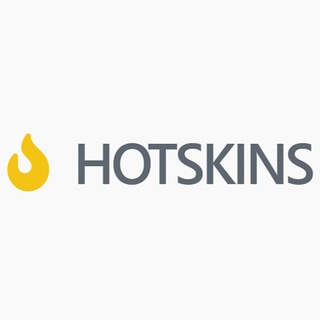 Логотип телеграм канала @hotskinsclub — HOTSKINS
