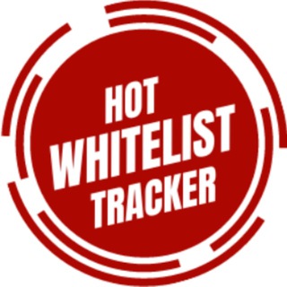 Logo of telegram channel hotwhitelisttracker — Hot Whitelist Tracker