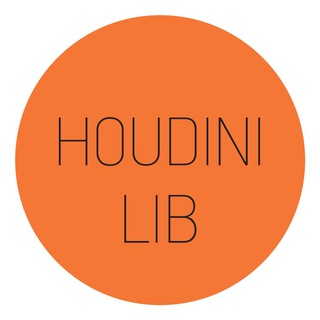 Логотип телеграм канала @houdini_lib — Houdini Lib
