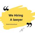 Telegram channel we hiring a lawyer 📈📬 logo