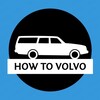Логотип телеграм канала @howtovolvo — How to volvo?