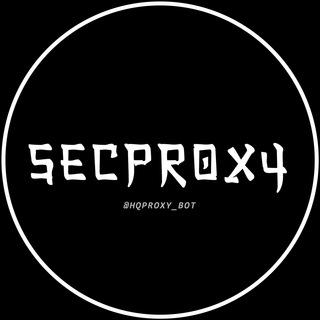 Logo of telegram channel hqproxyteam — SecProxy™