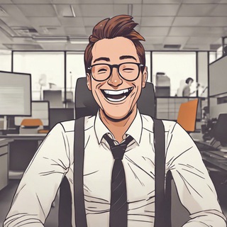 Логотип телеграм канала @hr_jokes — Шуточки Эйчара